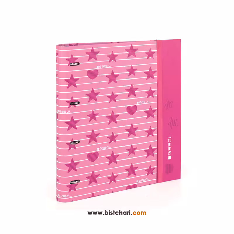کلاسور چهار حلقه مدل Shiny برند Gabol کد 226815