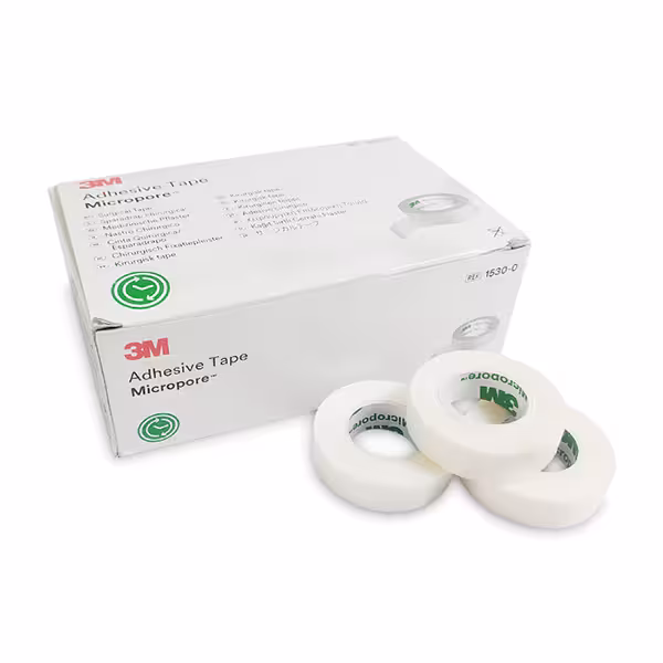 میکروپور چسب ضد حساسیت 3M سایز 1.25cm در 9.1m - داروکاو