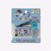 منگنه و پایه چسب bt21 آبی