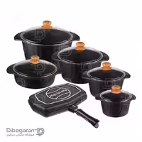 سرویس قابلمه گرانیتی 12 پارچه ریور کد 3789