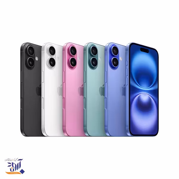 گوشی موبایل اپل مدل iphone 16 دو سیم کارت ظرفیت 128 گیگابایت