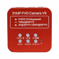 دوربین لوپ دیجیتال قدرتمند 51 مگاپیکسل V8