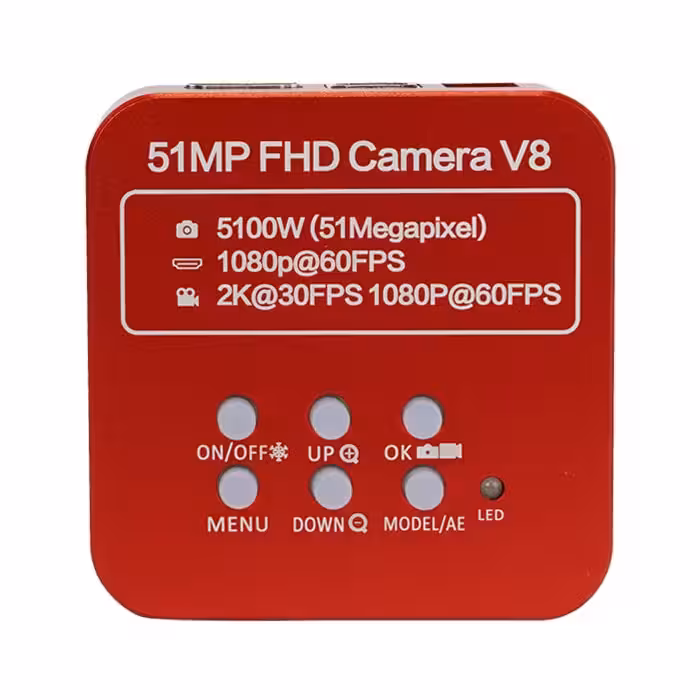 دوربین لوپ دیجیتال قدرتمند 51 مگاپیکسل V8