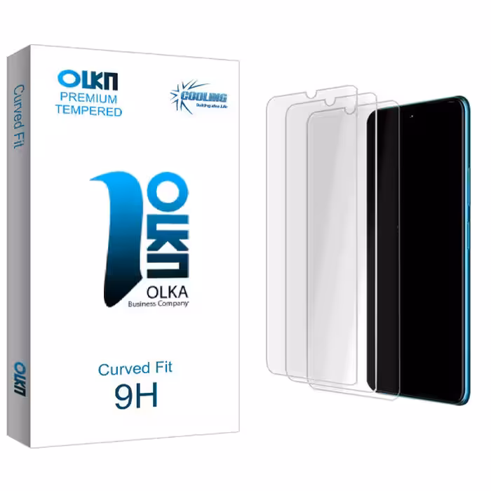محافظ صفحه نمایش شیشه ای کولینگ مدل Olka Glass MIX3 مناسب برای گوشی موبایل نوکیا 1.4 بسته سه عددی