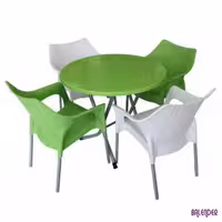 ست میز و صندلی ناصر پلاستیک مدل 991-722