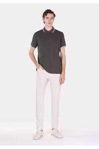 شلوار کمر کم پایین سنگی Colin’s