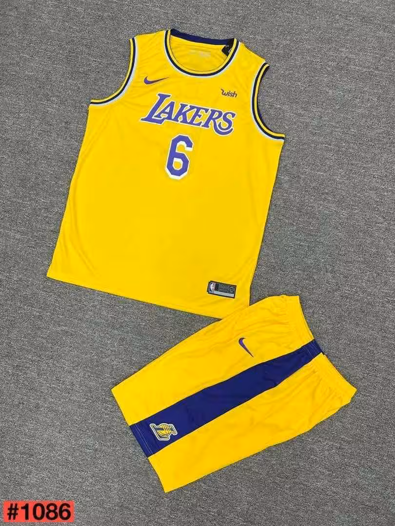 ست بسکتبال زرد لس آنجلس لیکرز