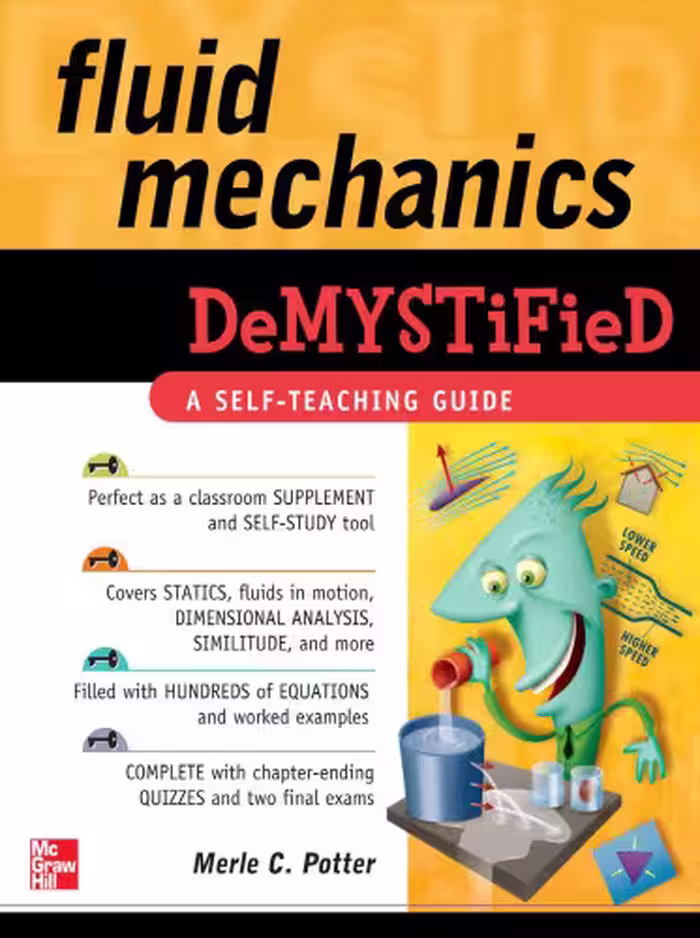خرید و دانلود نسخه کامل کتاب Fluid Mechanics DeMYSTiFied