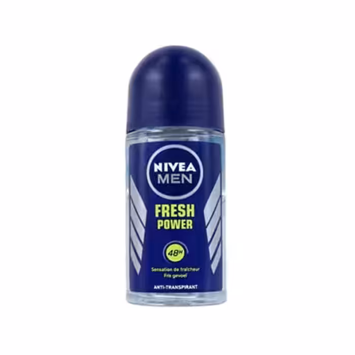رول ضد تعریق مردانه مدل فرش پاور نیوا 50 میل Nivea