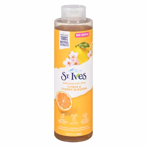 شامپو بدن لیمو و شکوفه گیلاس سنت ایوز ST.IVES 650ML