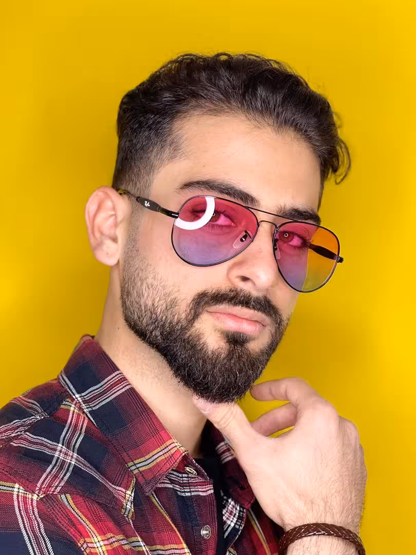 ری بن RAY BAN سرخابی اورجینال