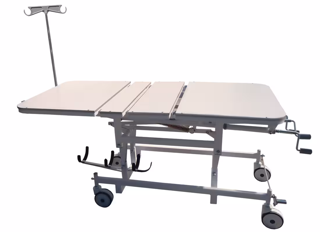 تخت احیا (CPR) مدل چهارتکه، سه شکن
