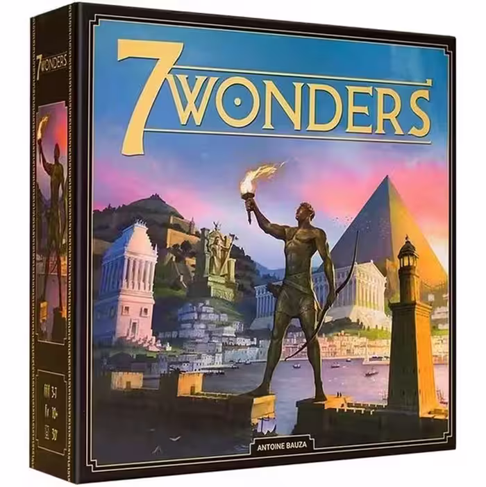 بازی فکری سون واندرز عجایب هفت گانه (7WONDERS) - کتاب‌فروشی کوچه کتاب