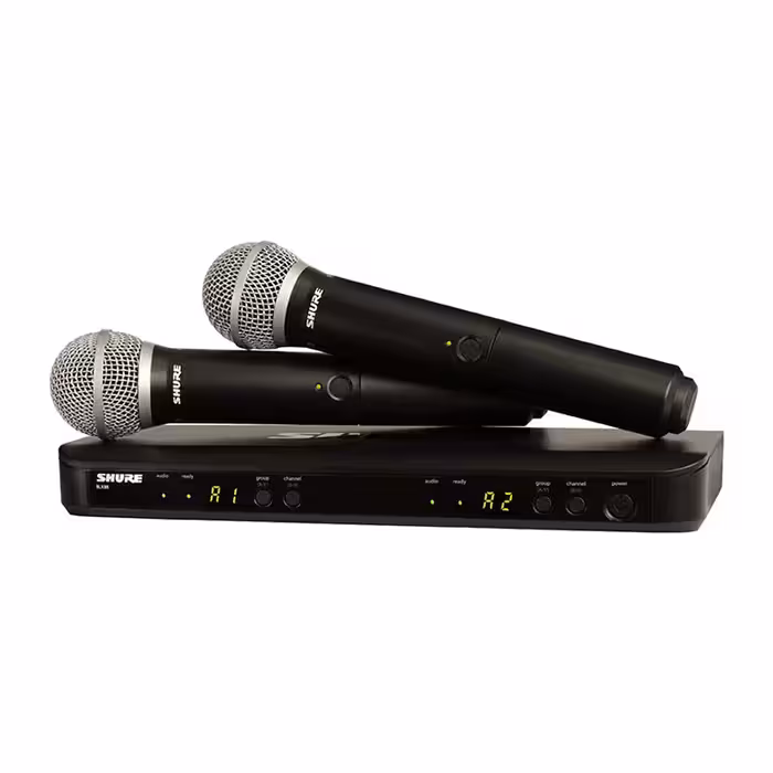 میکروفن بیسیم Shure BLX288/SM58