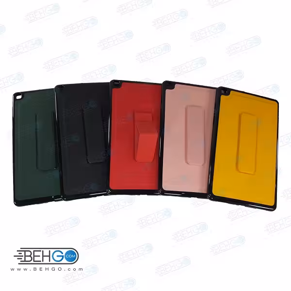 قاب تبلت سامسونگ T295 کاور رنگی با پایه نگهدارنده Tab A 8.0 2019