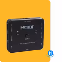 سوییچ 2 پورت KVM HDMI وی نت مدل V-SWKHM4K2