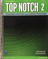 Top Notch 2 3rd Teachers book+DVD