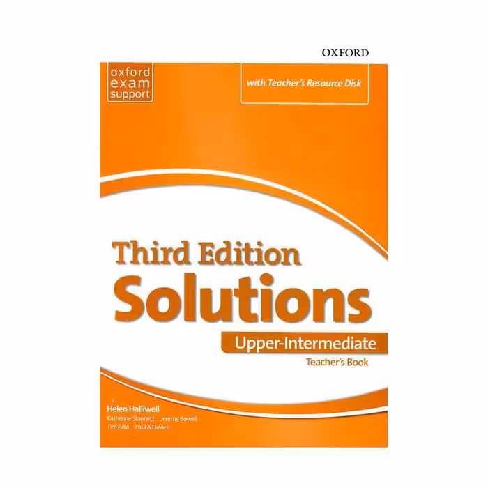 کتاب Solutions Upper Intermediate Teachers Book 3nd   CD