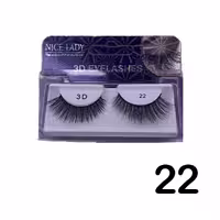 مژه جفتی 3D نایس لیدی شماره 22