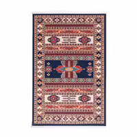 گلیم ماشینی دنیای فرش طرح مجلل 383