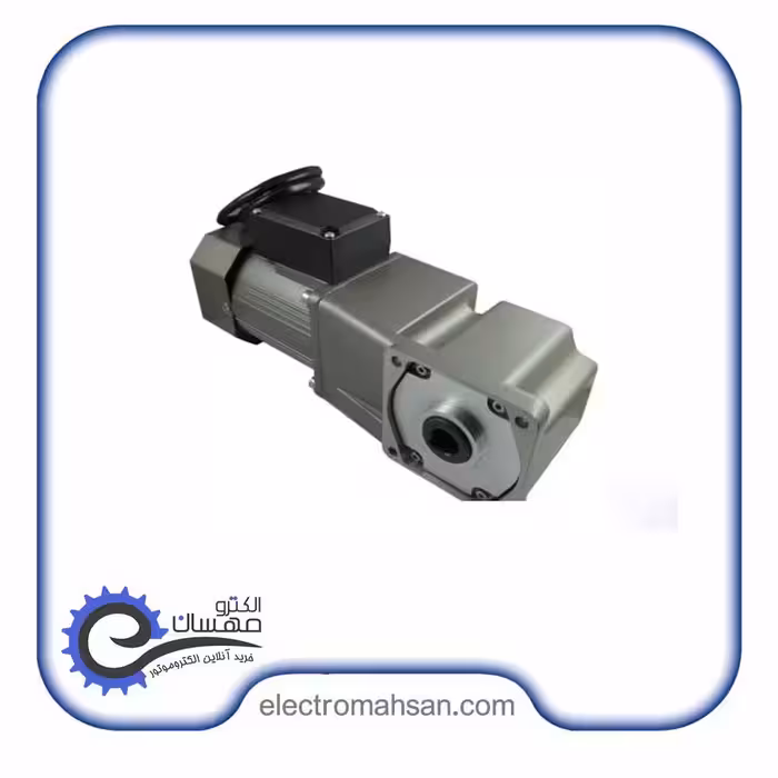 موتور گیربکس 370 وات سه فاز 186 دور شفت بغل(نود درجه) تایلی اصل
