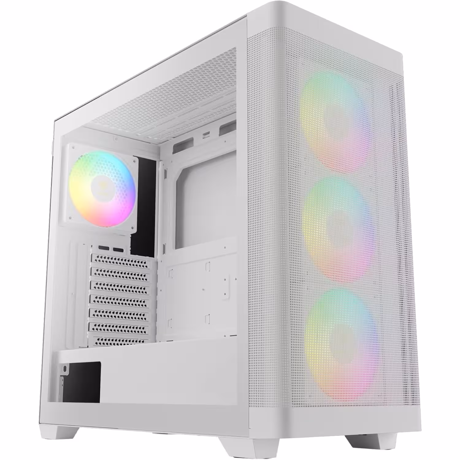 کیس گیم دیاس GAMDIAS ATHENA M3 WHITE GAMING CASE