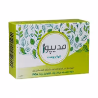 شوینده غیرصابونی جامد شفاف آنتی باکتریال مدیپور حاوی عصاره درخت چای (100 گرم)