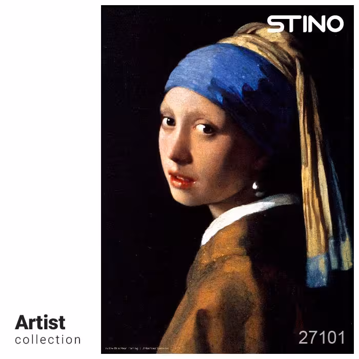 پازل شیشه ای استینو 500 تکه طرح هنرمندان (کد 27101)،(باجعبه)