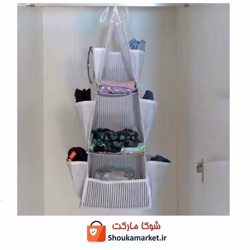 ارگانایزر و نظم دهنده آویز تو کمدی طرح ایکیا برند Alas آلاس HOR-052