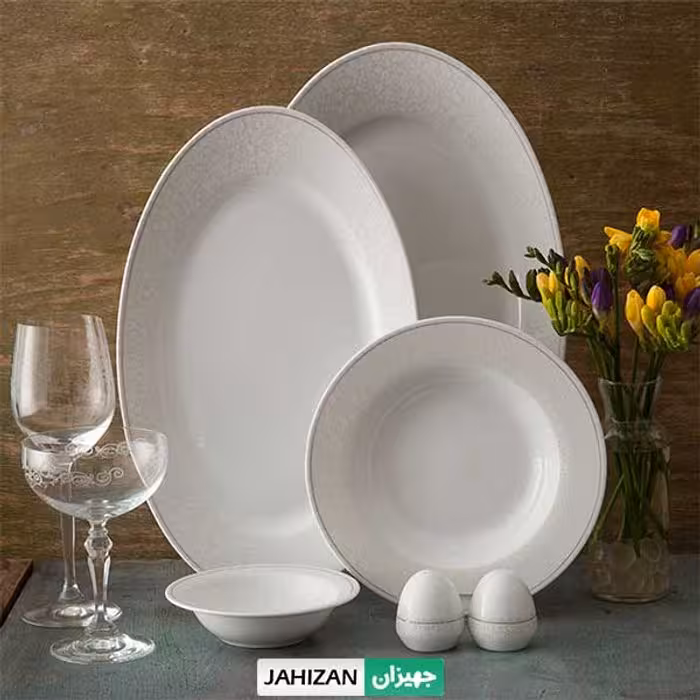 سرویس چینی زرین 28پارچه کلارا سری ایتالیا (عالی)