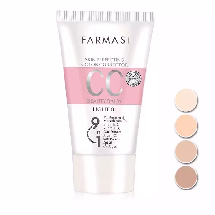 سی سی کرم فارماسی رنگ روشن شماره ۱