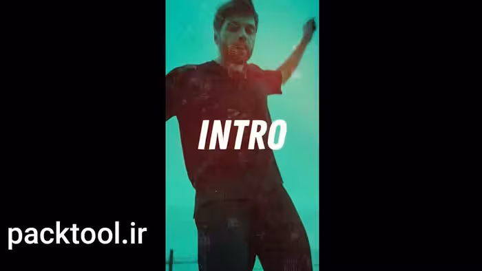 پروژه پریمیر اینترو ریلز ریتمیک شبکه های اجتماعی Vertical Rhythmic Intro - پک تول