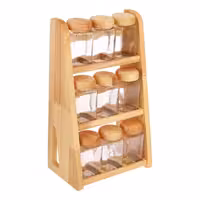 جا ادویه لاناوود مدل سیلوانا – 9 عددی ایستاده سه پله‌ای شیک