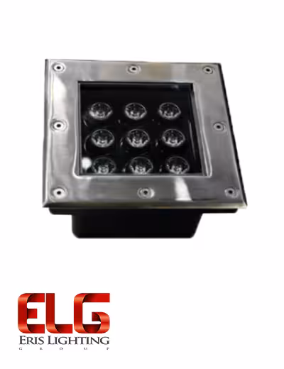 چراغ دفنی ال ای دی 9 وات (IP65)