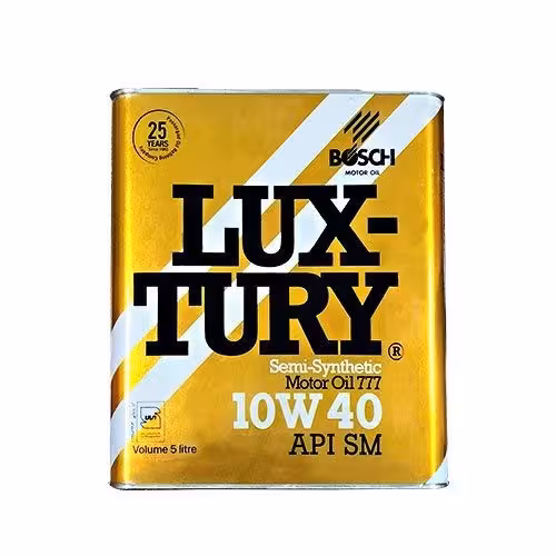 روغن موتور 10W-40 بوش مدل لاکچری SM حجم 5 لیتر
