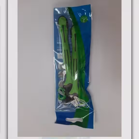 تیغ اصلاح سه لبه کیت بسته دوتایی صابون دار سری متحرک(عددی)