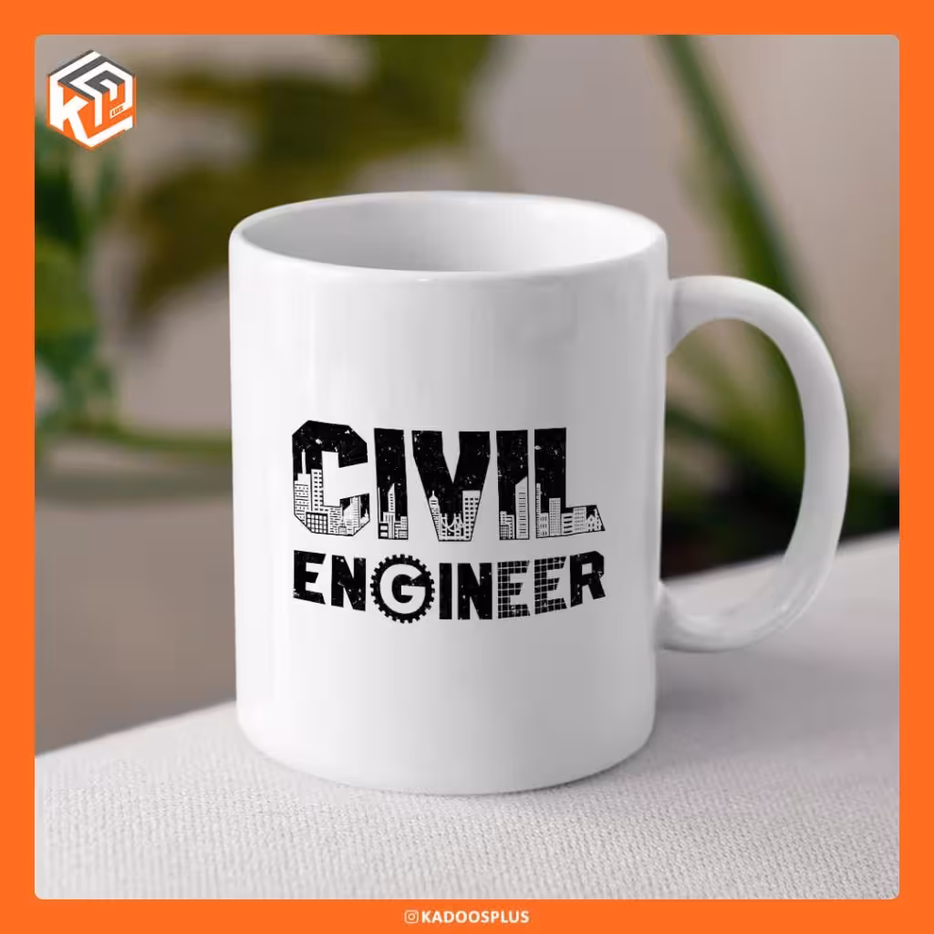 ماگ مهندس عمران طرح 3