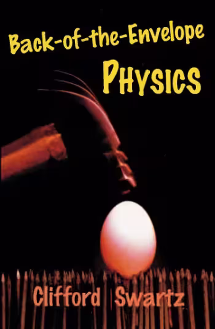 خرید و دانلود نسخه کامل کتاب Back-of-the-envelope physics