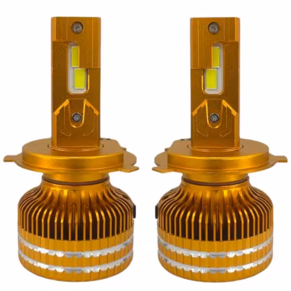 هدلایت دو طرفه لنزو تک پرو مدل Q200 PLUS پایه H4 (سه فیش دو کنتاکت)