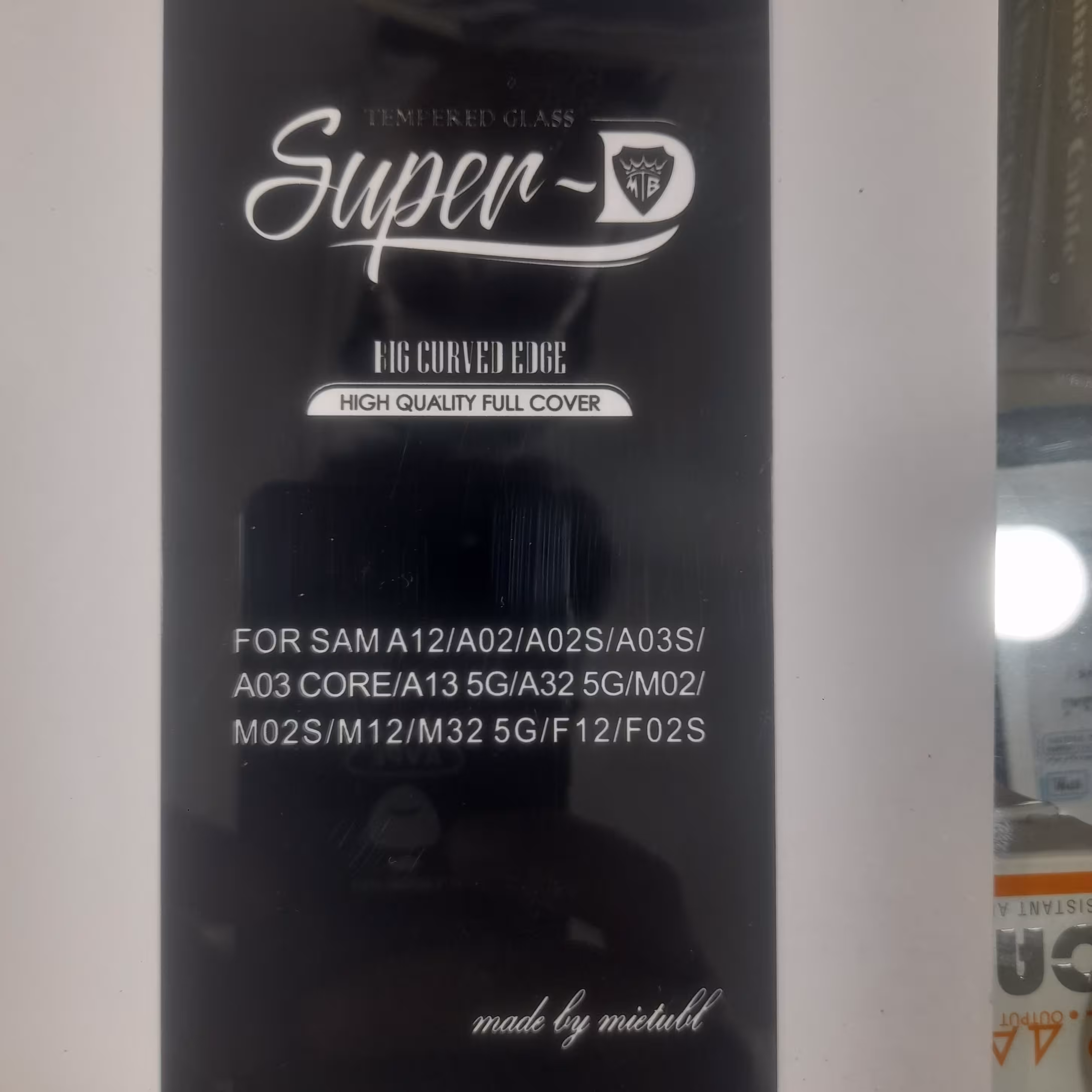 گلس A33سوپردی برندعالی باکیفیت ضدضربه ضد خش آب گریز 