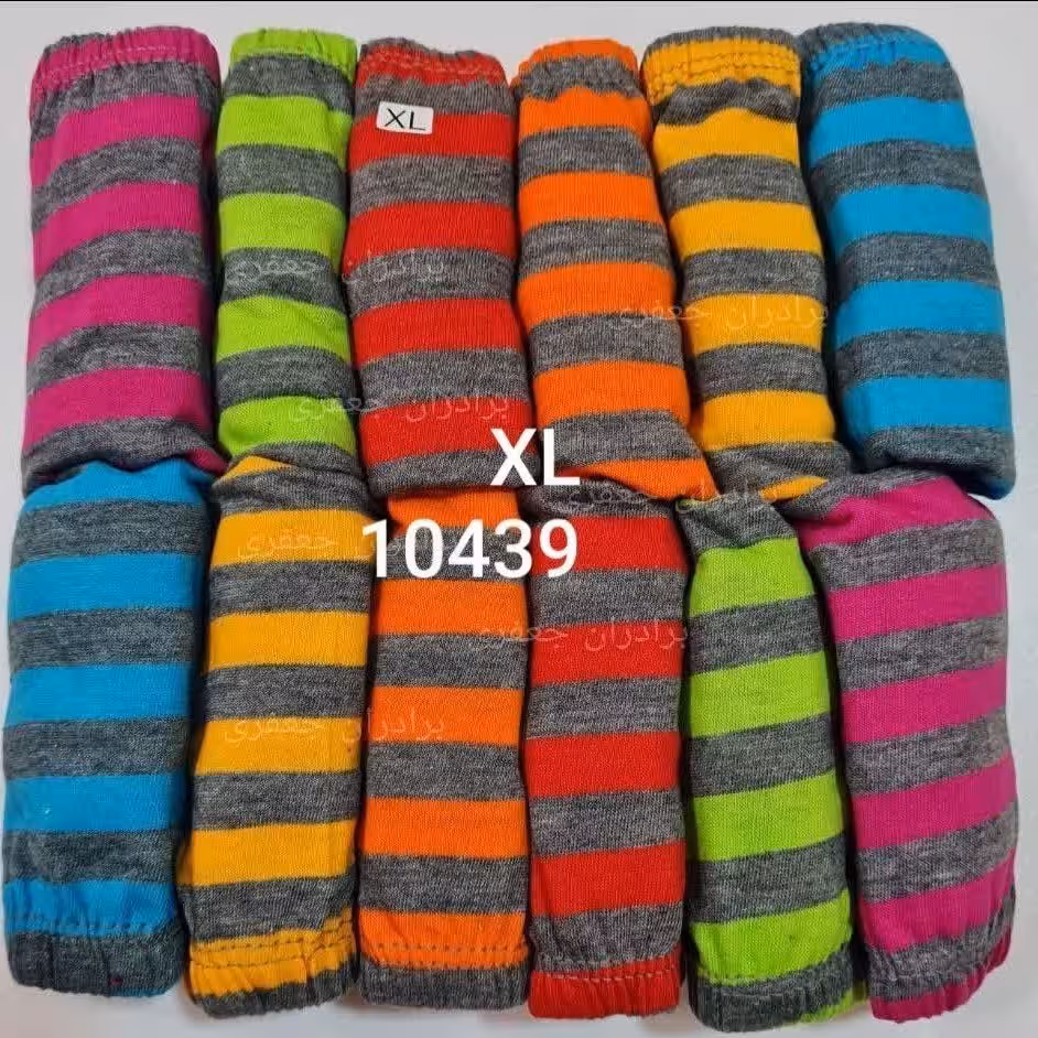 شورت نخی راه راه کد10439
