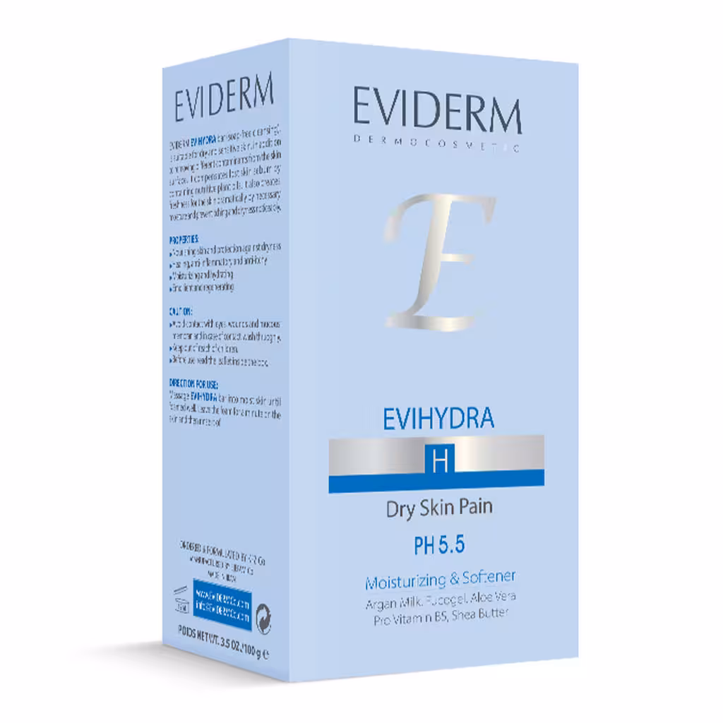 پن مناسب پوست خشک اوی هیدرا 100 گرم اویدرم EVIDERM