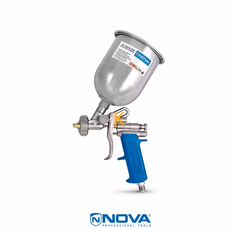 پیستوله رنگ پاش مدل E70 (کاسه رو) نووا NOVA
