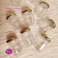 شیشه خمره ای کوچک مخصوص گیفت، 5 سانتی،(10 عددی) 