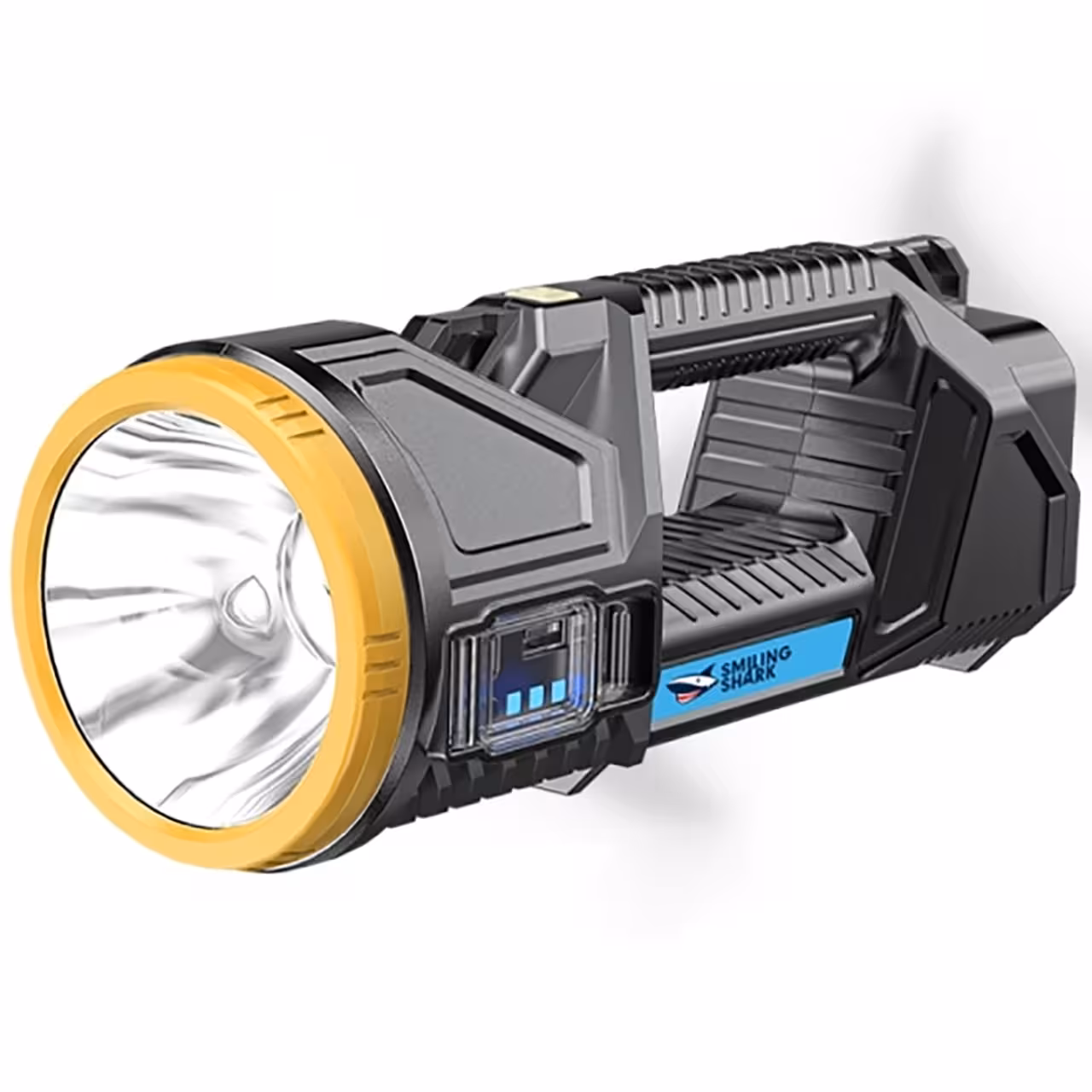 چراغ قوه شارژی و خورشیدی اسمایلینک شارک مدل ST5123P90-B