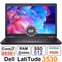 لپ تاپ Dell Latitude 3530 Core i7 8850H SSD512