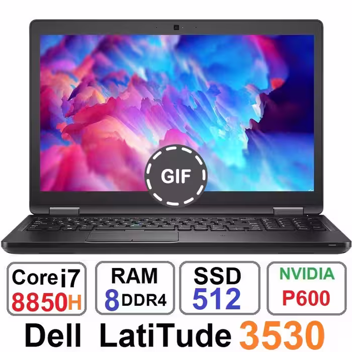 لپ تاپ Dell Latitude 3530 Core i7 8850H SSD512