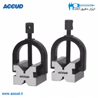 وی بلاک جفت کلمپی 44×63×70 میلی متر Accud (اکیود اتریش) مدل 636-070-01