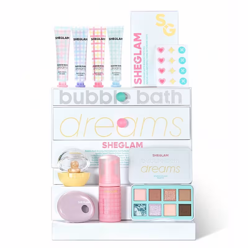 پک کامل آرایشی کالکشن Bubble Bath Dreams شیگلم Sheglam