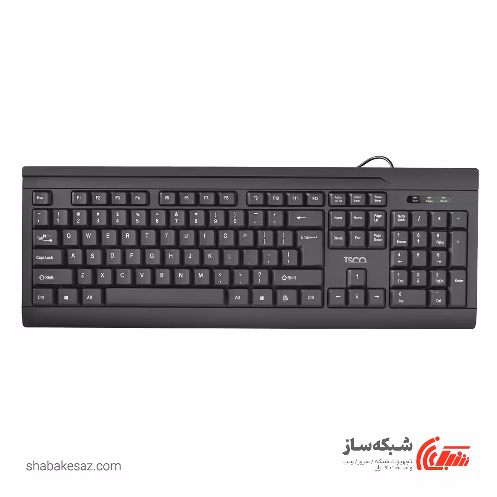 قیمت و خرید کیبورد تسکو TSCO TK 8015 باسیم - شبکه ساز